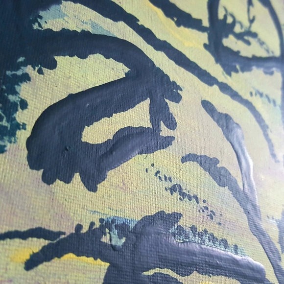 Original Abstract Painting on canvas- Signed by artist - Picture 2 of 3